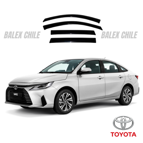 Nuevo modelo: Bota aguas Toyota all new yaris sedán 4 puertas (2022-2024).